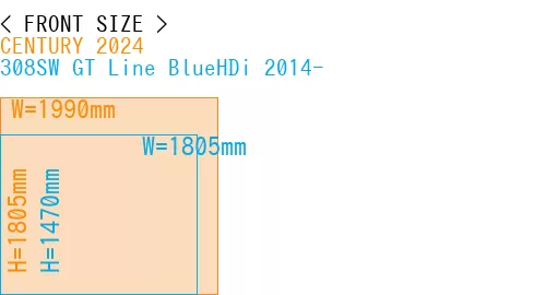 #CENTURY 2024 + 308SW GT Line BlueHDi 2014-